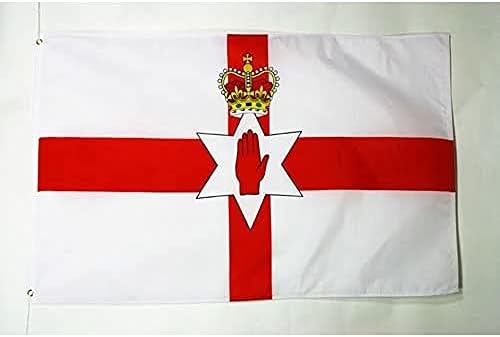 AZ ZÁSZLÓ Észak-Írország Zászló 2 x 3' - Ír Zászló 60 x 90 cm - Banner 2x3 ft