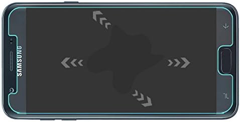 Mr Pajzs [3-PACK] Célja A Samsung (Galaxy J7 Finomítani 2018) [Edzett Üveg] Képernyő Védő Élettartam Csere