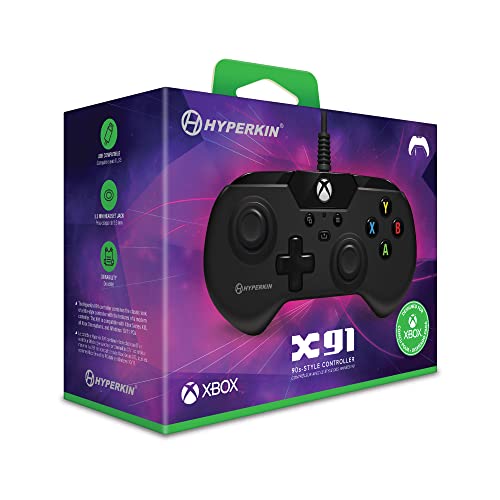 Hyperkin X91 Vezetékes Vezérlő Xbox Sorozat X | S/Xbox/Windows 10/11 - Hivatalosan Engedélyezett az Xbox