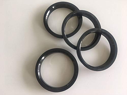 NB-AERO (4) Polycarbon Hub Központú Gyűrűk 73mm (Kerék), hogy 56.1 mm (Hub) | Hubcentric Középső Gyűrű