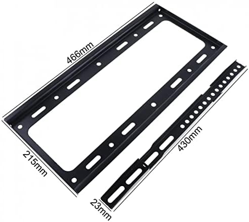 YFSDX Univerzális Fekete TV Fali tartó Konzol LCD, LED Keret Jogosultjának a Legtöbb 26 ~ 55 Hüvelykes