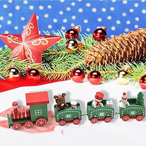HHmei Karácsonyi Dekorációk, Karácsonyi Fa Kis Vonat, Gyerekek Óvoda Ünnepi SGCABIeK2z8R4O