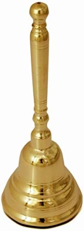 DMI Réz Pooja Ghanta Vagy Bell - 6.3 Magasság Arany