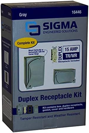 Sigma egyedi Megoldások, Szürke Sigma Elektromos 16446 TRWR Duplex Edény Készlet Univerzális Fedél
