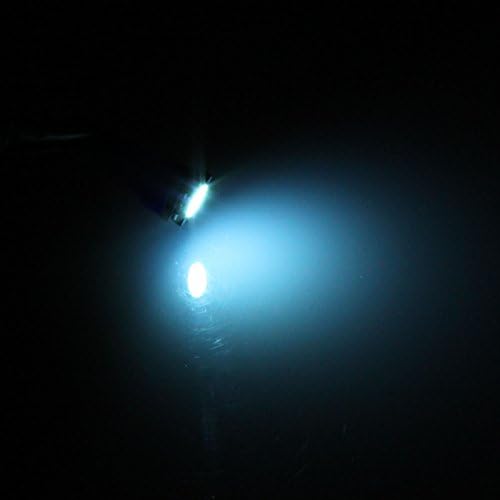 ZHANSHENZHEN Jég Kék Auto T5 Oldalon Izzó Helyzetjelző Lámpa 1 Kibocsátók 5050 SMD LED DC 12V 74 18 37