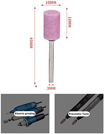Csiszoló polírozó eszközök 5 Db/készlet 3 10mm Forgó Eszközök, A Homok, Kő Rögzített Kerék Fejét Eszköz