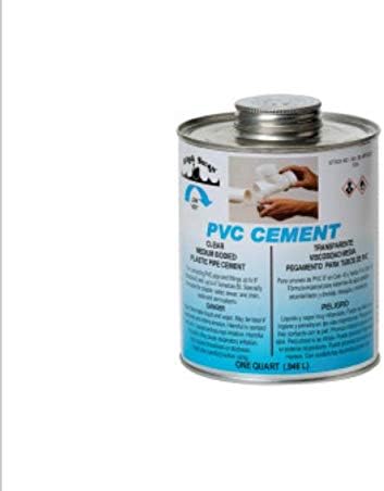 FixtureDisplays® PVC Cement (Törlés), - Közepes Testű 55 gal. Minden 07040-BLACKSWAN-1PK-NPF