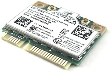Intel 7260.HMW kétsávos Wireless-AC 7260 Hálózati kártya PCI Express Half Mini Kártya 802.11 b/a/g/n/ac