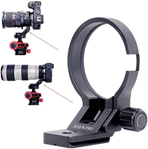 iShoot Lencse Gallér Tripod Mount Gyűrű Kompatibilis Canon EF-EOS R Mount Átalakító Adapter Gyűrű Alap