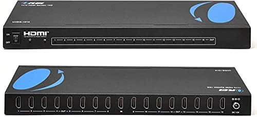 HDMI Splitter 1 be 16 Ki a 10-Pack 6ft HDMI Kábel által OREI - 2 Portok Teljes Ultra HDCP 2.2, 4K 60 hz-en,