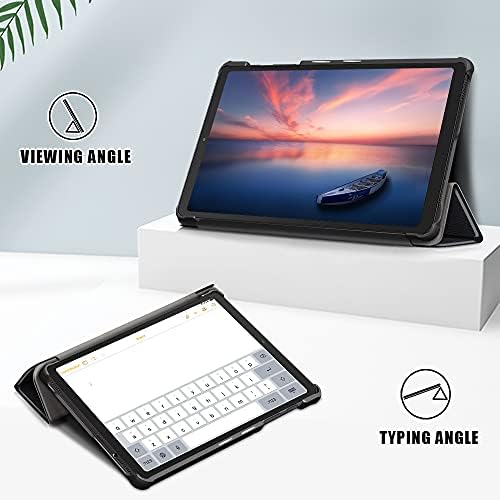 Tok Samsung Galaxy Tab A7 Lite 8.7 (2021) SM-T220/T225 Tablet, Techcircle Vékony, Könnyű Trifold Állni