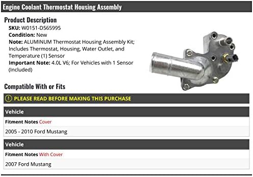 Motor Hűtőközeg Termosztát Alumínium Ház Közgyűlés - magában Foglalja a Víz Aljzatból, Hőmérséklet-Érzékelő