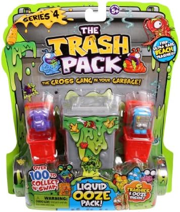 Trash Pack-Sorozat 4 Folyadék Szivárog Csomag