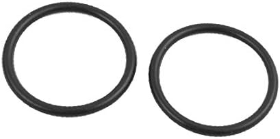 X-mosás ragályos 50 Db Fekete 29mmx2.4mm Olaj Ellenálló Tömítő Gyűrű O-alakú NBR Gumi Karika(50 piezas