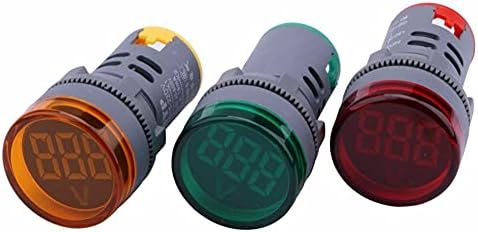 CZKE LED Kijelző Digitális Mini Voltmérő AC 80-500V Feszültség Mérő Mérő Teszter Voltos Monitor világítás