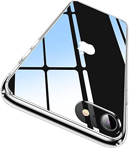 CASEKOO [Frissítve] Egyértelműen az iPhone SE 2022/2020, [Sosem Sárga] [10FT Katonai Csepp Védelem]Ütésálló