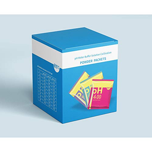 DuvinDD Új Frissítés 18 Pack pH-Mérő Kalibrálása Csomagok 6.86/4.00/9.18(Doboz, Csomagolás), Pontosan,