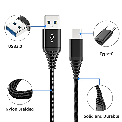 Hosszú USB-C Típusú Töltő Kábel 10FT+10FT,3A Gyors Töltés Töltés Kábel Moto G Energia 2020 2022 2021/G