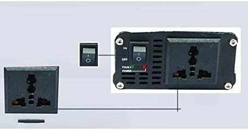 USB Töltő Port Autós Inverter Adapter Autó Teljesítmény 300W Inverter egyenáramú 12V/24V, hogy 220V AC