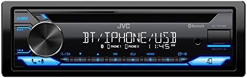 JVC KD-TD72BT Bluetooth-Vevő Autó Hifi, USB Port – AM/FM Rádió, CD, MP3 Lejátszó, Alexa Engedélyezve -