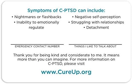 C-PTSD Segítséget Kártya 3 db