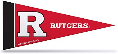 NCAA Rutgers Scarlet Knights 4-Es 9-Es Klasszikus Mini Zászló Dekoráció