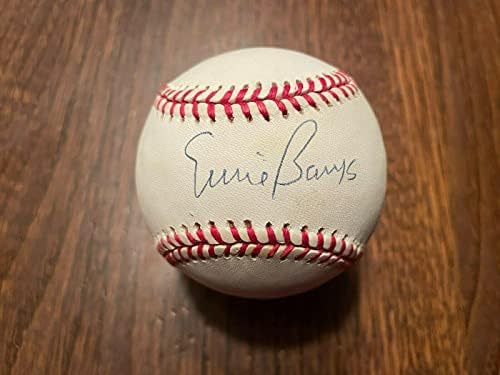 Ernie Bankok Chicago Cubs Egyetlen Dedikált Baseball Szövetség - Dedikált Baseball