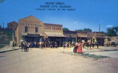 Dodge City, Kansas, Képeslap