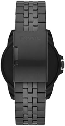 Fossil Férfi Gen 5E 44 mm Rozsdamentes Acél Érintőképernyő Smartwatch a Alexa, Hangszóró, pulzusszám,