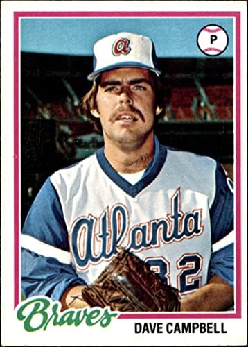 1978 Topps 402 Dave Campbell Atlanta Braves (Baseball Kártya) VG/EX Bátrabbak