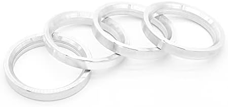 BRONEVO 60.1, hogy 73.1 Hub Központú Gyűrűk,ID=60.1 mm OD=73.1 mm,Alumínium-Ötvözet Kerék Középső Gyűrű