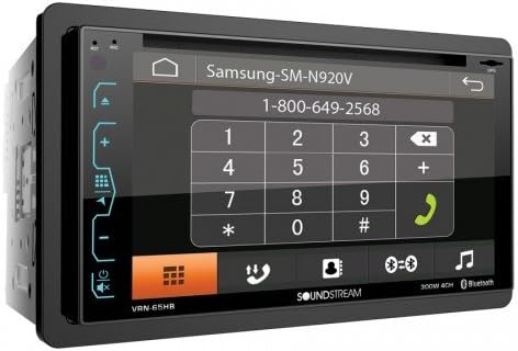 Hangáram VRN-65HB 2-DIN-GPS/DVD/CD/MP3/AM/FM Vevő 6.2 LCD/ Bluetooth/MobileLink X2,Fekete