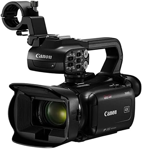 Canon XA60 Szakmai UHD 4K Kamerát,128 GB Memória, Shotgun Videó Mikrofon, LED Videó Fény, Vaku Konzol,