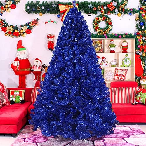 Karácsonyfa Magassága 4ft 5ft 6ft 7 láb 8ft,karácsonyfa Kék Nagy Mesterséges karácsonyfa Titkosított karácsonyfa