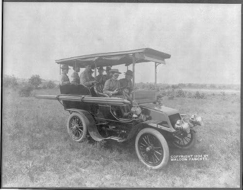 HistoricalFindings Fotó: Auto Telegraph autó,a Hadsereg Jel Corpsmen,Telepítése,c1904