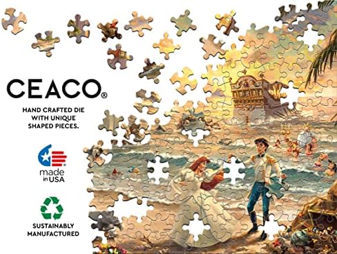 Ceaco - Thomas Kinkade - Szeretet Ünnepe - A Kis Hableány - 750 Darab Jigsaw Puzzle
