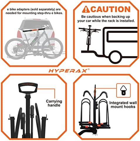 HYPERAX Különleges Combo - V 2, 2 X E-Bike Adapter - Platform kerékpártartó Autó, TEREPJÁRÓ, Teherautó,