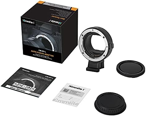 Commlite Auto Fókusz Mount Adapter Firmware Frissíthető Kompatibilis Canon EF/EF-S Objektív L-Mount Kamera