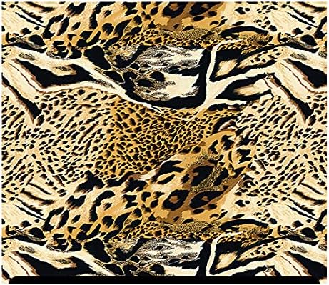 Leopárd Mintás HTV (19.66 x 36) - Fekete Leopárd