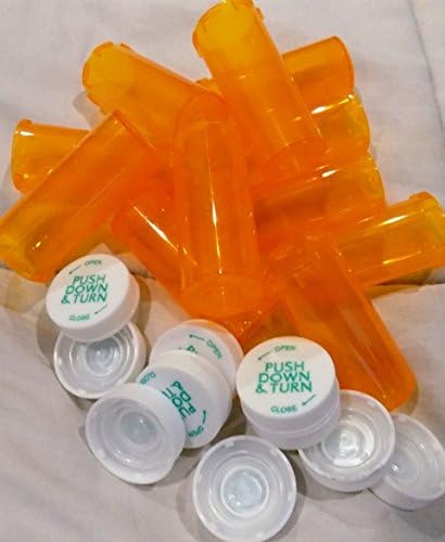 Műanyag Receptet Üveg/Üveg 410 Csomag CR Caps 8 Dram-Méret-Gyógyszeripari Minőségű BPA-Mentes-Ugyanazok