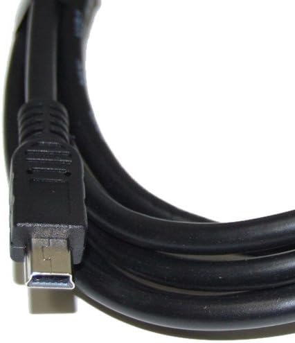 HQRP Extra Hosszú 10ft USB-Mini USB Kábel JVC GZ-MG130US GZ-MG150US GZ-MG155US GZ-MG157US GZ-MG20US GZ-MG21US