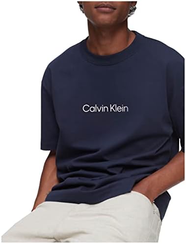 Calvin Klein Férfi Relaxed Fit Ck Logó Sleeve T-Shirt