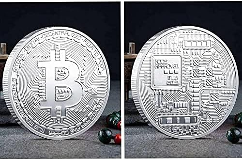 Aranyozott/ezüstözött Ethereum Gyűrűző Bitcoin TRX Ida Cardano Qtum Szemernyit Bnb Binance Digitális Valuta