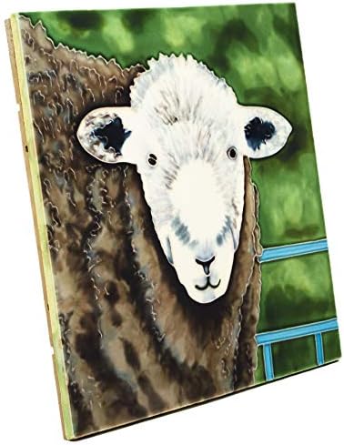 Benaya Kézzel Készített 8 A Művészet Trivet Csempe - Nézd Sheepish
