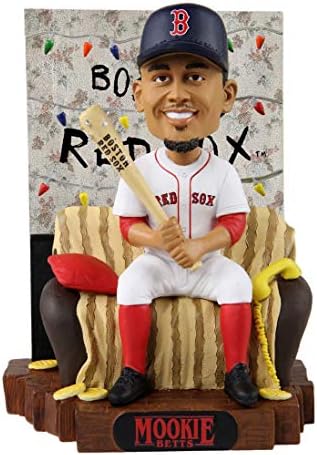 Mookie Betts Boston Red Sox Furcsább Dolgok Ábécé Fal Bólogatós MLB