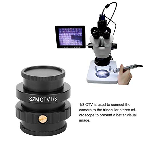 CTV 1/3 Adapter Háromszor Nagyító Hatása Objektív Adapter SZMCTV 1/3 Mikroszkóp Alkatrészek Csomagolás