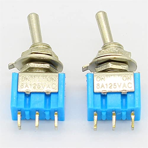 5db Mini MTS-102 3-Pin SPDT AZ-6A 125VAC Miniatűr Kapcsoló Kapcsolók