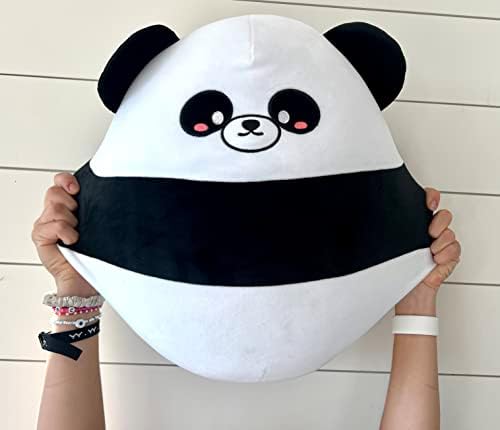 Snuggaboos Bors A Panda - 17 Ellenállhatatlanul Aranyos Nagy Giccs Plüss Párna - Szuper-Puha, Ölelnivaló