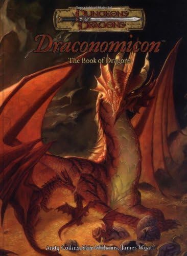 Dungeons and Dragons Draconomicon Könyv Sárkányok sm