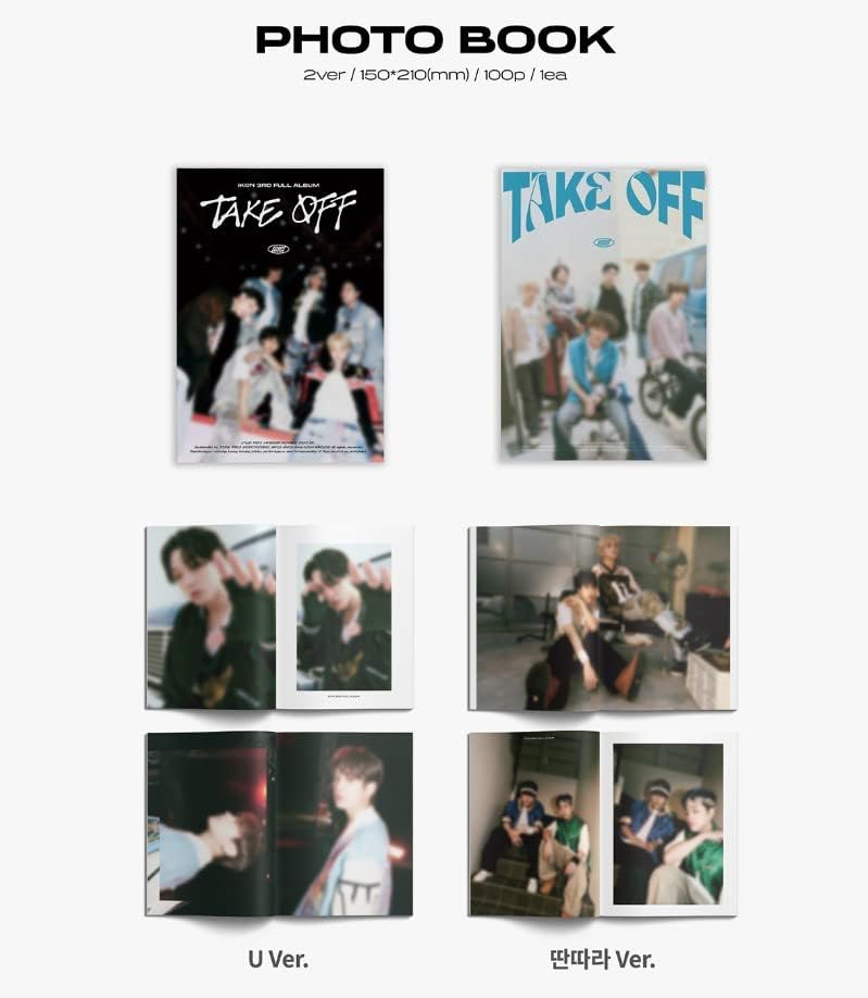 iKON, VEGYE LE a 3. Teljes Album fényképalbum 2Ver SET+WITHMUU születési hely